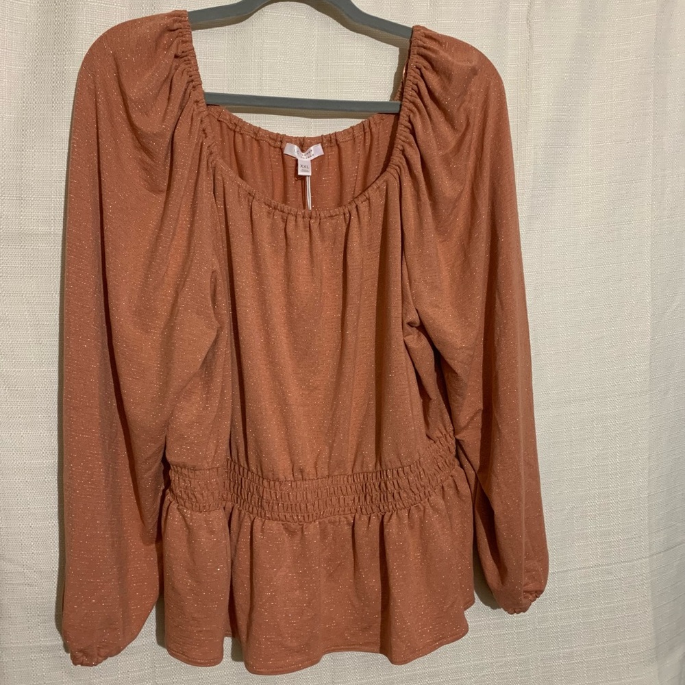 LC Lauren Conrad Women's Tunic - XXL Peach